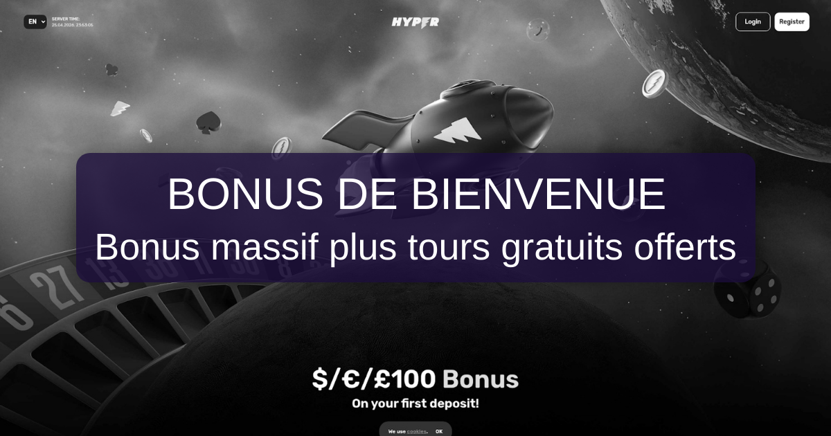 Hyper Casino France - Meilleures Machines à Sous & Retraits Rapides
